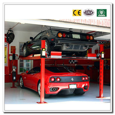 China. En venta! 3600kg Cuatro postes de estacionamiento para el sistema de almacenamiento de SUV 4 postes de estacionamiento ascensor proveedor