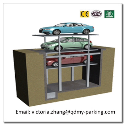 China. 2-3Cars Residencial Garaje de pozo Aparcamiento ascensor de coches garaje hidráulico sistema de estacionamiento ascensor de coches proveedor