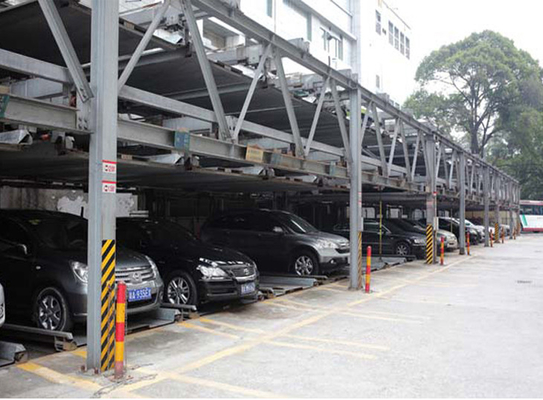 China. 2-6 Niveles Sistema automático de estacionamiento rotativo de control por PLC proveedor