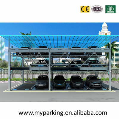 China. 2, 3, 4, 5, 6 pisos estructura de acero para aparcamiento de coches sistema de almacenamiento de acero Parking proveedor