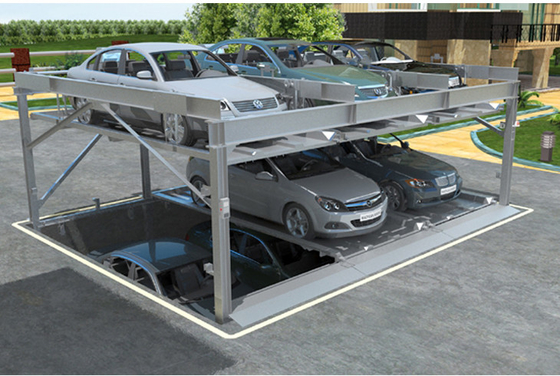 China. -1+2 (3 pisos) Sistema de estacionamiento de diseño de pozos proveedor