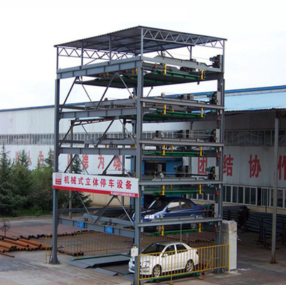China. 2-6 pisos Soluciones de estacionamiento totalmente automatizadas Sistema inteligente de estacionamiento de automóviles Equipo de rompecabezas proveedor