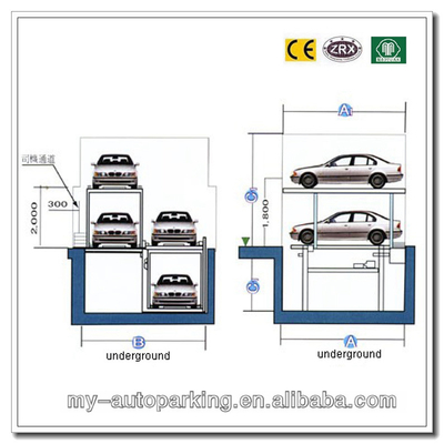 China. 2-3 pisos Sistema de estacionamiento inteligente de automóviles baratos y de alta calidad Estacionamiento de garajes residenciales proveedor