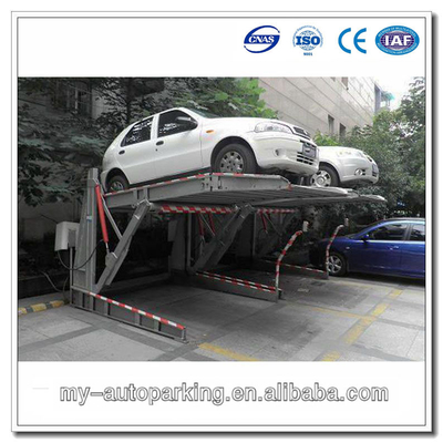 China. Sistema de estacionamiento de automóviles de doble nivel Estacionador manual hidráulico proveedor