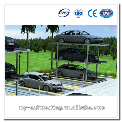 China. Sistema de estacionamiento de tres capas / Sistema de estacionamiento vertical subterráneo (pozo) / Auto de 3 niveles proveedor