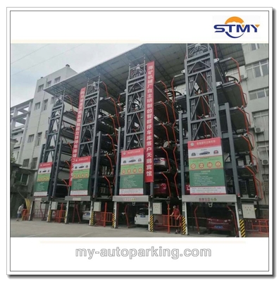 China. 8 10 12 14 Sedans Vertical Rotary Automático Diseño de garaje de automóviles proveedor