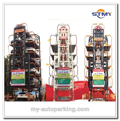 China. Control de PLC Sistema automático de estacionamiento rotativo de automóviles/Sistema de estacionamiento de automóviles de torre inteligente proveedor