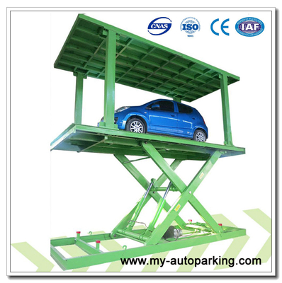 China. China Elevador de tijeras de doble capa / Sistema de estacionamiento de automóviles / Elevador de tijeras de automóviles Buscando distribuidores proveedor