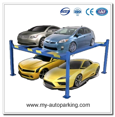 China. Elevación para automóviles de doble ancho / elevación estándar de doble ancho de 4 postes / elevación estándar de 4 postes para 2 coches proveedor