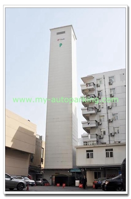 China. Sistema de estacionamiento automático de torre de 8-35 pisos con sistema de elevación hidráulica de alta velocidad proveedor