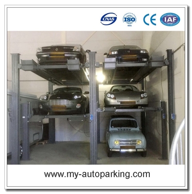 China. Venta caliente! Triple sistema de elevación de estacionamiento de automóviles de 3 pisos / Dock de estacionamiento subterráneo para el hogar / Elevadores de estacionamiento de automóviles galvanizados proveedor