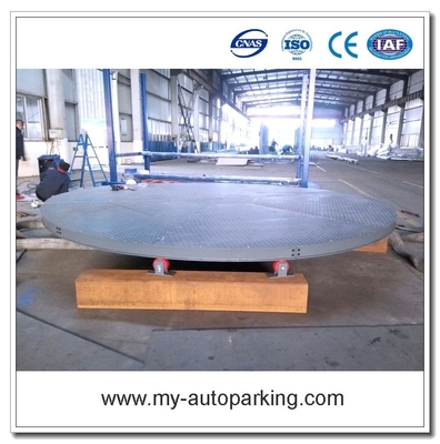 China. Placa giratoria de automóviles para la venta portátil puede girar 360 ° placa de acero o placa de aluminio proveedor