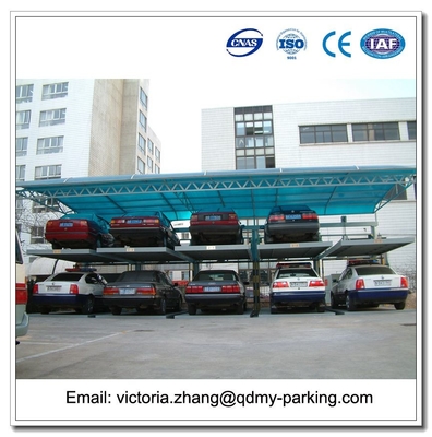 China. Sistema de estacionamiento de puzles con voladizo trasero de doble cubierta proveedor