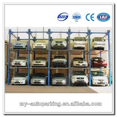 China. Sistema de estacionamiento de vehículos verticales de 3,4 pisos proveedor