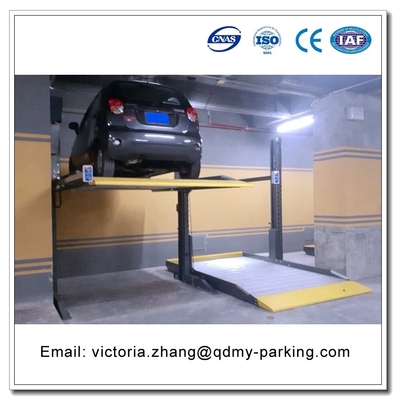 China. Dependiente y independiente dos puestos de estacionamiento de automóviles ascensores vertical sistema de garaje de elevación de apilamiento proveedor