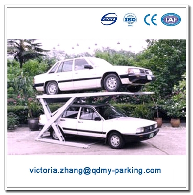 China. Elevador de aparcamiento doble para automóviles de doble cubierta elevador de tijeras China fábrica al por mayor proveedor
