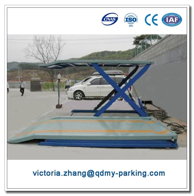 China. Elevador de aparcamiento de automóviles doble Mini elevador de tijeras Elevador de tijeras hidráulico China proveedor