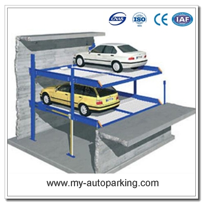 China. ¡En venta! garaje subterráneo / elevador de garaje de coches para el sótano / elevador de coches de garaje hidráulico / empilador de coches de pozo / sistema de estacionamiento de coches proveedor