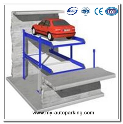 China. Venta caliente! 2, 4, 6 coches de doble nivel vertical de la fosa de estacionamiento de coches ascensores / ascensor subterráneo de coches / garaje de estacionamiento de sótano proveedor