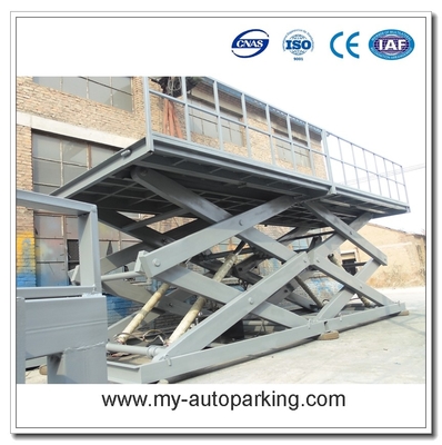 China. Elevador de coches de montaje hidráulico/parking de garaje residencial/elevador de coches de tijeras para sótano/elevador de coches subterráneo proveedor