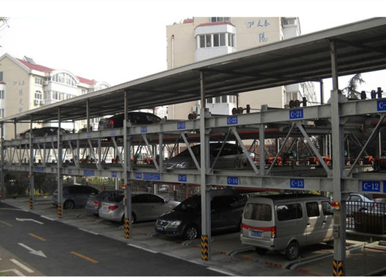 Sistema de estacionamiento de coches de puzles de varios niveles Sistema de estacionamiento de coches inteligentes Equipo de estacionamiento