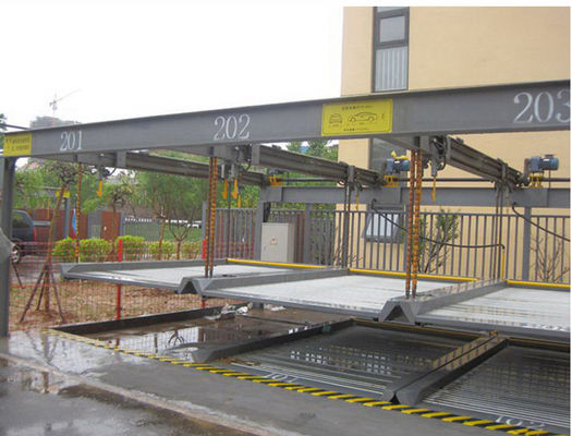 2-3 Niveles 3d Puzzle Equipo de estacionamiento de coches Garaje estrecho Elevador de estacionamiento