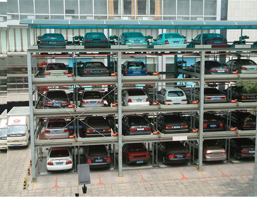 2-6 capas Puzzle mecánico Equipo de sistemas de estacionamiento de coches Soluciones de sistemas de estacionamiento giratorios