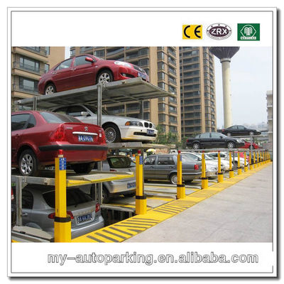 China de alta calidad 2-3 coches residenciales garaje de estacionamiento de pozo sistema de estacionamiento de pozo de ascensor de coches