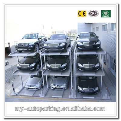 -1+1' -2+1 Sistema de estacionamiento en fosas Cuatro postes Elevador hidráulico de estacionamiento de automóviles