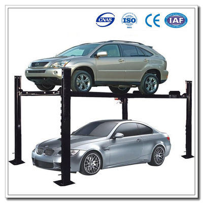 El sistema de estacionamiento de Doulbe para automóviles.