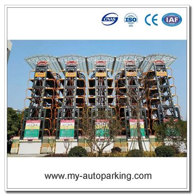8 10 12 14 16 20 Sedans y SUVs Sistema de estacionamiento rotativo vertical de control PLC