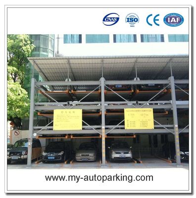 Equipo de estacionamiento mecánico de 4 niveles / Cuatro capas de puzles de estacionamiento ascensor / Automatizado de sistemas de estacionamiento vertical