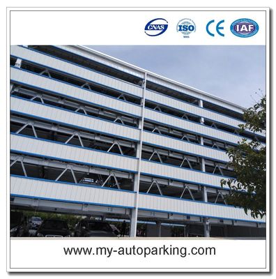 Venta de sistemas de estacionamiento de coches de puzles de varios niveles/ dos tres cuatro cinco seis siete niveles sistemas de estacionamiento vertical-horizontal