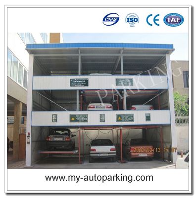 China Sistema de estacionamiento de vehículos de alta calidad de varios niveles/máquina de rompecabezas/sistema automatizado de estacionamiento de vehículos/plataformas hidráulicas de estacionamiento de vehículos