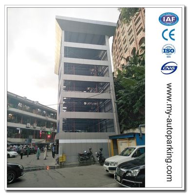 Sistema de aparcamiento de 2 a 12 pisos/máquina de rompecabezas/sistema automático de aparcamiento de automóviles/plataformas hidráulicas de aparcamiento de automóviles/torre de aparcamiento