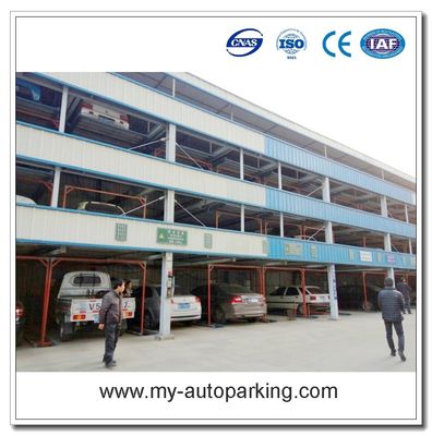 4 capas Sistema de estacionamiento hidráulico de rompecabezas/Soluciones de sistemas de estacionamiento automatizados/Proveedor de garajes de estacionamiento automático