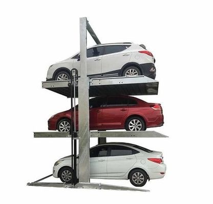 8Dos ascensores de estacionamiento QDMY-1-P.