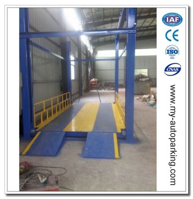4 postes de ascensor hidráulico para aparcamiento de vehículos/ascensores para coches de garaje/ascensores para coches de garaje de aparcamiento de viviendas