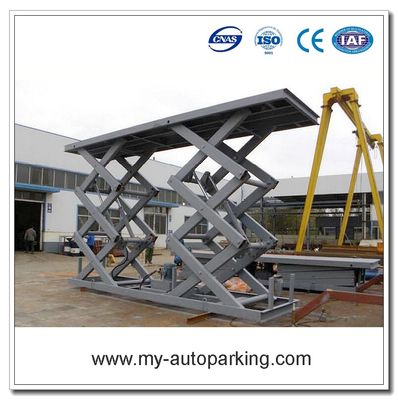 Sistema de estacionamiento de ascensores de automóviles/Mesa de elevación hidráulica con tijeras/Ascensor subterráneo de automóviles/Plataforma de elevación hidráulica con tijeras para la venta