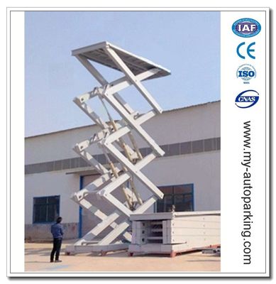 China Máquina de elevación de automóviles de mesa de tijeras/Plataforma de elevación de ascensores para automóviles/Plataforma de elevación para hogares/Plataforma de elevación hidráulica