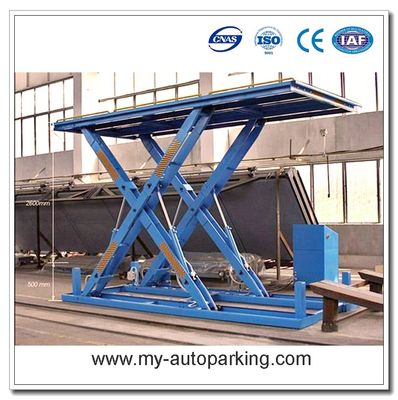 ¡Venta caliente! hecha en China elevador de aparcamiento de tijeras para automóviles / elevador de tijeras para automóviles / equipos de garaje