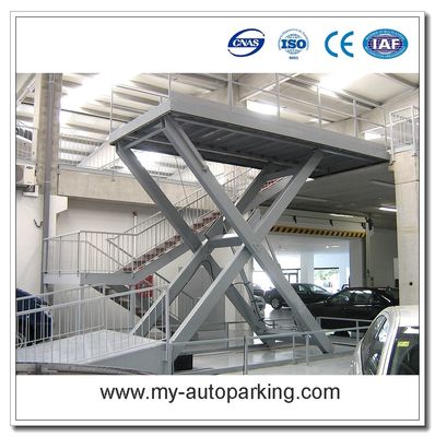 Vehículo elevador de tijeras 3000KG/Proveedores de ascensores de automóviles/4 toneladas Elevador de tijeras hidráulico para automóviles/Sistema de estacionamiento de ascensores para automóviles/Automóviles