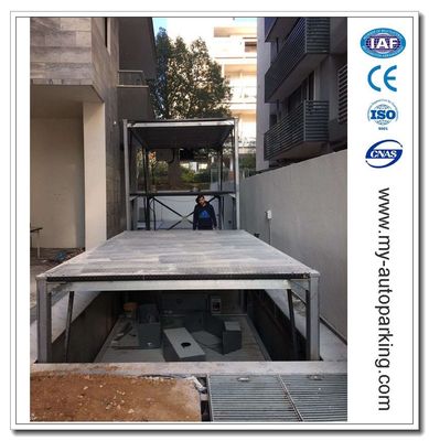 2 o 3 coches Sistema de estacionamiento subterráneo de varios niveles / Estacionamiento hidráulico para coches / Estacionamiento de coches de dos pisos